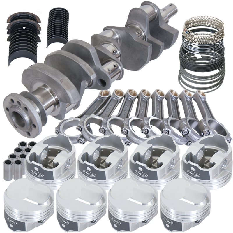 Eagle Chevy 454 4.000in Crank 6.135in I-Beam Rods 43cc Dome 4.310in Pistons Rotating Assembly