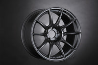 SSR GTX01 18x10.5 5x114.3 15mm Offset Flat Black Wheel Evo X / G35 / 350z / 370z