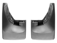 WeatherTech 06+ Dodge Ram Dually No Drill Mudflaps - Black