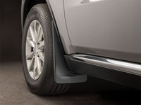 WeatherTech 11-21 Dodge Durango Front No Drill Mudflaps - Black