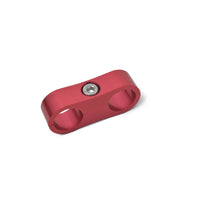 Russell Hose Separator For -10 Braided Hose Red Anodize (2 Pack)