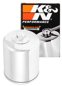 K&N Oil Filter 02-10 Harley-Davidson VRSC 3in OD x 3.844in Height