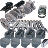 Eagle Chevy 400 3.750in Crank 6.000in H-Beam -5cc Flat Top 4.125in Pistons Rotating Assembly