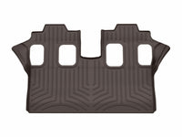 WeatherTech 24-25 Lexus GX550 3rd Row HP Floorliner - Cocoa