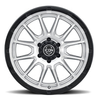 ICON Alloys Cajon 20x9 / 8x6.5 / 12mm / 5.5in BS Silver Machined Wheel w/ GB Lip