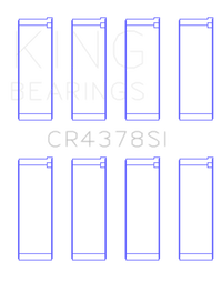 King Engine Bearings Hyundai G4Hc/G4Hg Epsilon/(Size +0.50mm) Connecting Rod Bearing Set