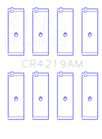 King Engine Bearings Toyota 1Rz (Size +1.0mm) Connecting Rod Bearing Set