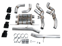 AWE Tuning 20-25 BMW X3 M/M Comp (F97) AWD SwitchPath Axle-Back Exhaust - Diamond Black Tips