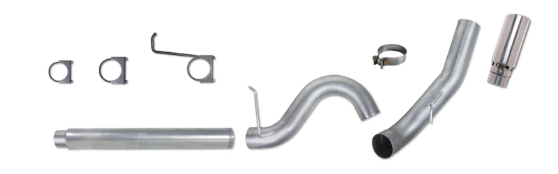 Diamond Eye KIT 5in DPF-BACK Single SS: 2011-2015 CHEVY 6.6L 2500/3500