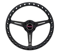 NRG Aluminum Steering Wheel 330mm - Extra Light - Ergonomic Grip - Anadized Black
