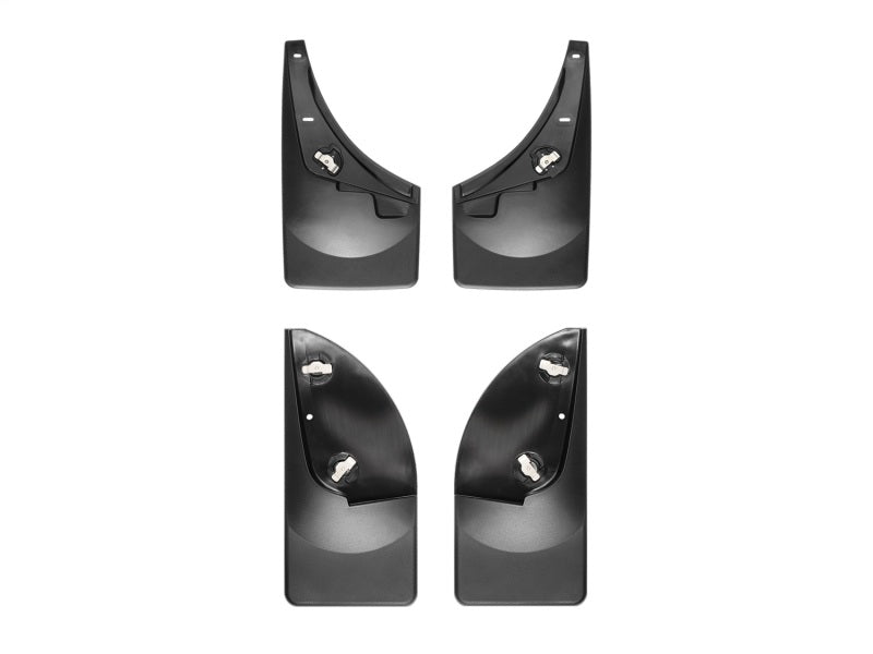 WeatherTech 08-10 Ford F250/F350/F450/F550 No Drill Mudflaps - Black