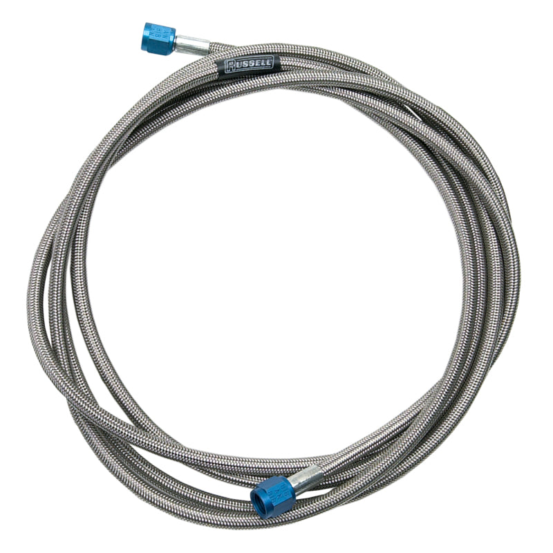 Russell Performance -3 AN x 1/8in NPT 12in Pre-Made Nitrous and Fuel Line