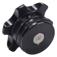 Fleece Performance 13-18 Dodge Cummins Black Anodized Billet Fuel Cap