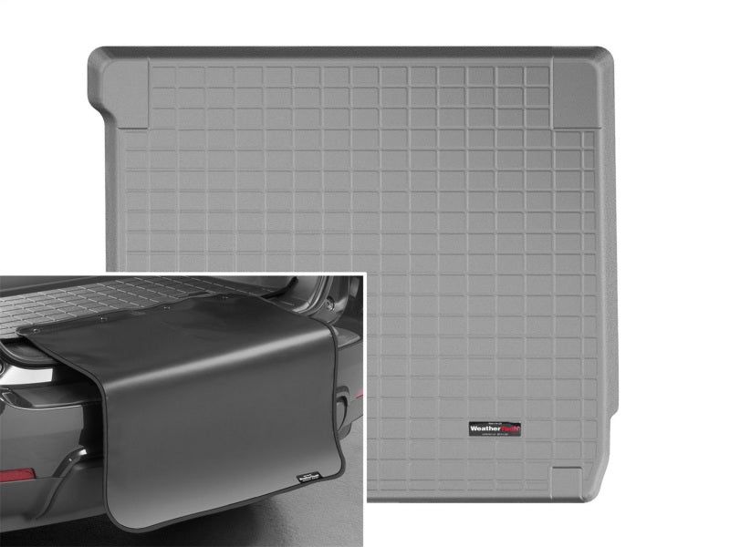 WeatherTech 17-20 Land Rover / Range Rover Discovery Cargo With Bumper Protector - Grey