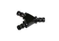 Fleece Performance 1/2in Black Anodized Aluminum Y Barbed Fitting (For -8 Pushlock Hose)
