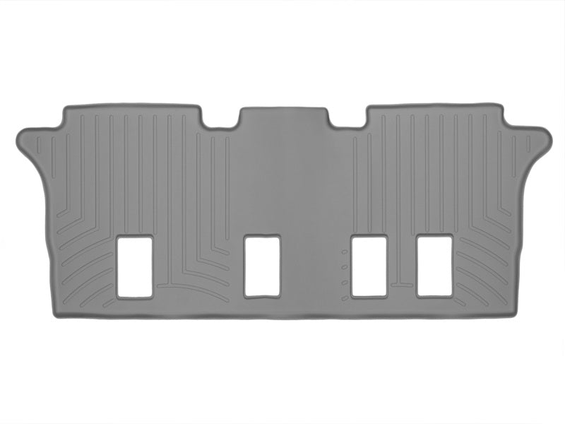 WeatherTech 06-12 Kia Sedona Rear FloorLiner - Grey