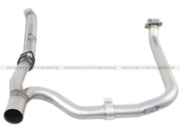 aFe Scorpion Exhaust System, Cat Back Aluminized Hi-Tuck 07-14 Jeep Wrangler JK Unlimited V6 3.6/3.8