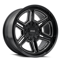 Mayhem 8117 Hermosa 20x10 / 8x170 BP / -25mm Offset / 125.2mm Hub Black/Milled Wheel