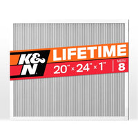 K&N HVAC Filter 20 X 24 X 1 Merv 8