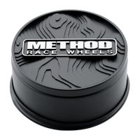 Method Race Wheels Top Push Through Center Cap 127 mm - Black