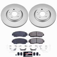 Power Stop 11-14 Honda Odyssey Front Z23 Coated Brake Kit