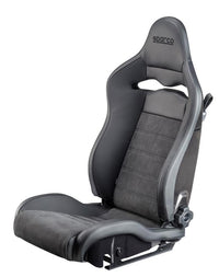 Sparco Seat SPX Leather/Alcantara Black - Right