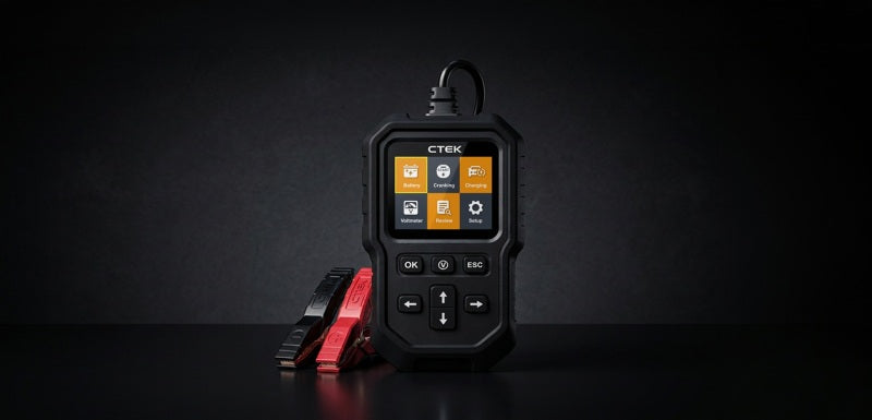 CTEK Battery Tester - 2.8in Color Display - 4A - 12/24V DC