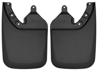 Husky Liners 2016 Toyota Tacoma w/ OE Fender Flares Custom Molded Rear Mud Guards - Black
