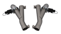 2012-2022 Jeep Grand Cherokee SRT Trackhawk Dodge Durango SRT QTP Aggressor Cutout Pipes
