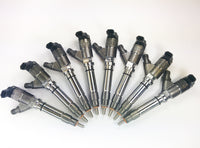 DDP 04.5-05 Chevrolet Duramax 6.6L LLY Reman Injector Set - 100hp (45% Over)