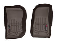 WeatherTech 14-16 Jeep Wrangler Front FloorLiners - Cocoa
