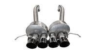 Corsa 2015-2019 Chevrolet Corvette C7 Z06 6.2L 2.75in Xtreme Axle-Back w/ Dual NPP & Quad Black Tips