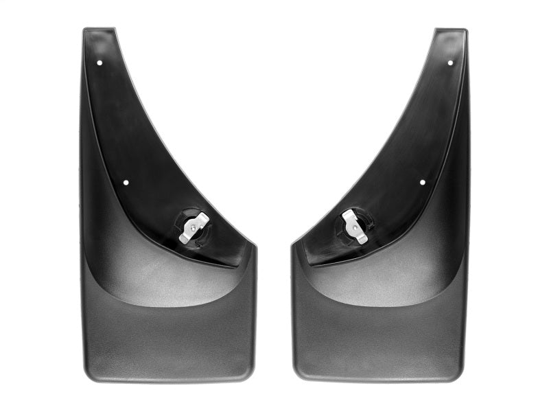 WeatherTech 99-07 Chevrolet Silverado No Drill Mudflaps - Black