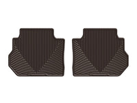 WeatherTech 17+ GMC Acadia / Acadia Denali Rear Rubber Mats - Cocoa