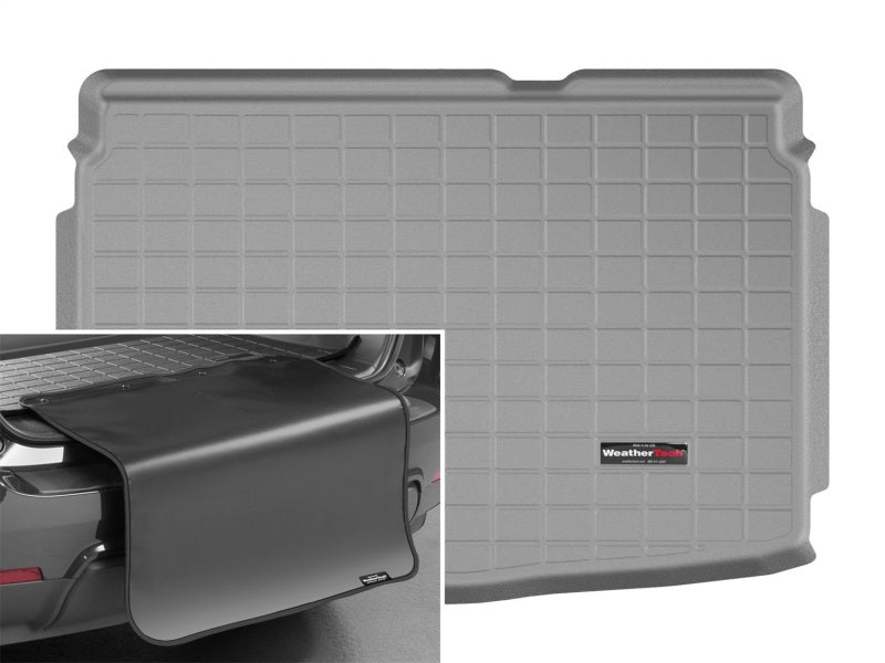 WeatherTech 2020+ Kia Soul Cargo With Bumper Protector - Grey