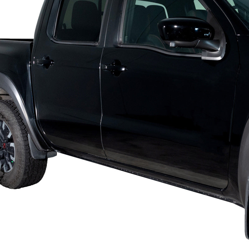 Putco 22-24 Nissan Frontier Crew Cab (3in Tall 4 Pcs) Black Platinum Rocker Panels