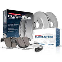 Power Stop 98-04 Audi A6 Quattro Rear Euro-Stop Brake Kit