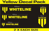Whiteline Decal Kits 10 Pk Yellow