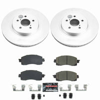 Power Stop 18-23 Subaru Crosstrek Front Z23 Coated Brake Kit