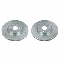 Power Stop 18-20 Ford Transit Connect Front Evolution Drilled & Slotted Rotors - Pair