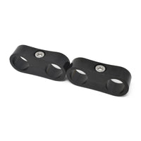 Russell Hose Separator For -12 Braided Hose Black Anodize (2 Pack)