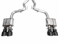 AWE 2024 Ford Mustang GT Fastback S650 RWD SwitchPath Cat-Back Exhaust w/ Quad Diamond Black Tips