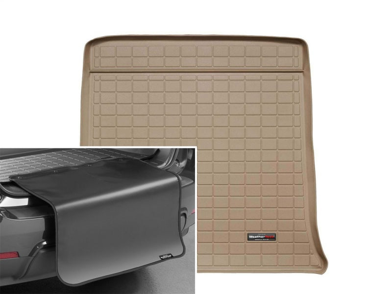 WeatherTech 10-16 Chevrolet Equinox Cargo With Bumper Protector - Tan