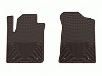 WeatherTech 11-13 Infiniti QX / 14-18 QX80 / 17-18 Nissan Armada Front Rubber Mats - Cocoa