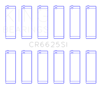 King Engine Bearings Chevrolet 262 (Size +0.50mm) Connecting Rod Bearing Set