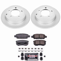 Power Stop 11-14 Chrysler 200 Rear Z23 Coated Brake Kit