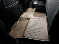 WeatherTech 07-13 Chevrolet Silverado Crew Cab Rear FloorLiner - Tan