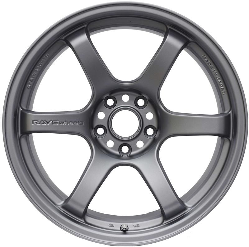 Gram Lights 57DR 15x8.0 +35 5x114.3 Gunblue Wheel
