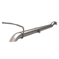 QTP 2007-2018 Jeep Wrangler JK QTP Crawler Eliminator Cat Back
