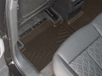 WeatherTech 24-25 Audi A6 Sportback e-tron 2nd Row Rear FloorLiner - Cocoa